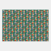 Petal Paisley Rhythmus Geschenkpapier Set (Vorderseite 2)