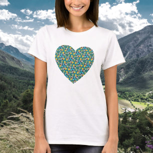 Petal Party Pattern T - Shirt