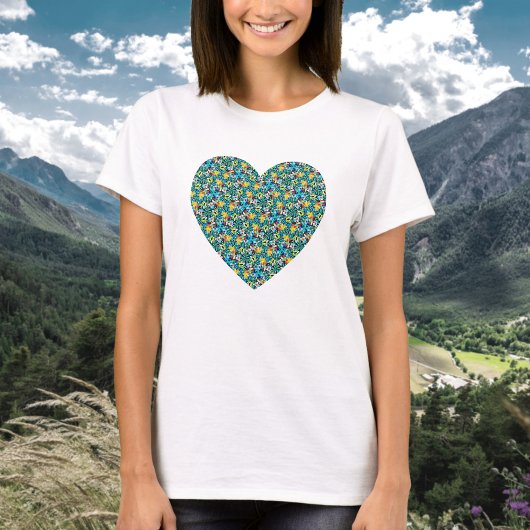 Petal Party Pattern T - Shirt