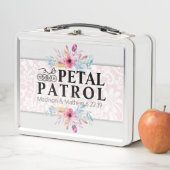 Petal Patrol Flower Girl Special Agent Geschenkbox Metall Brotdose (Beispiel)