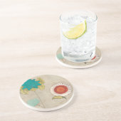 Petal Patterns I Getränkeuntersetzer (Seite)