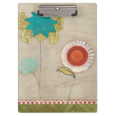 Petal Patterns I Klemmbrett (Vorderseite)