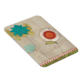 Petal Patterns I Magnet (Rechte Seite)