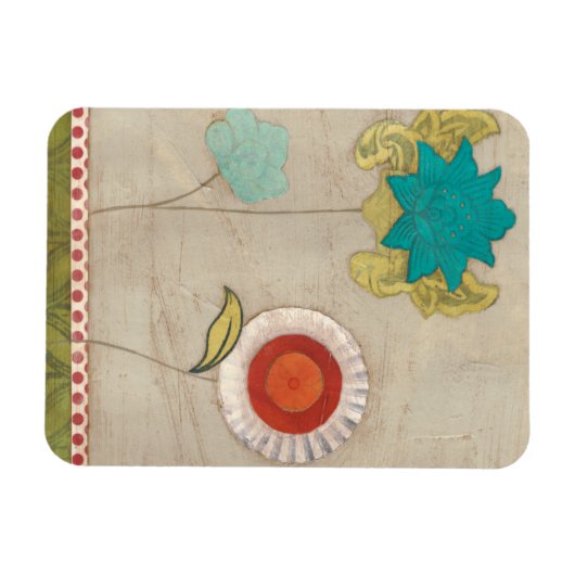 Petal Patterns I Magnet (Horizontal)