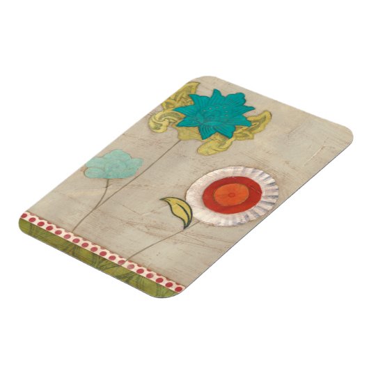 Petal Patterns I Magnet (Linke Seite)