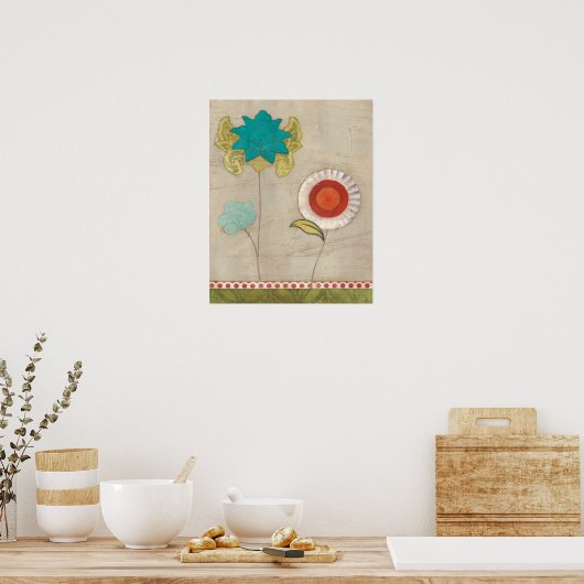 Petal Patterns I Poster (Küche)