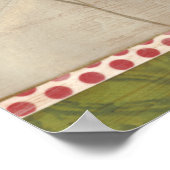 Petal Patterns I Poster (Ecke)