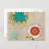 Petal Patterns I Postkarte (Vorne/Hinten)