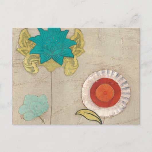 Petal Patterns I Postkarte (Vorderseite)