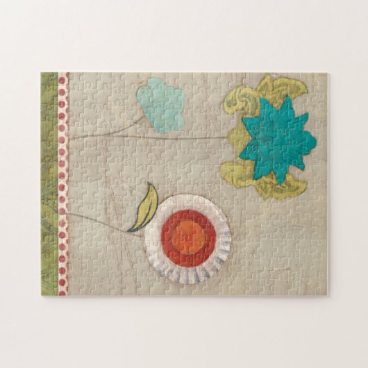 Petal Patterns I Puzzle (Horizontal)