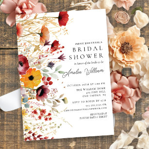 Petal Perfection Bridal Dusche Einladung