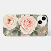 Petal Perfection: Vibranly Floral Phone Case iPhone Hülle (Rückseite (Horizontal))