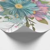 Petal Perfection Wassercolor Geschenkpapier (Ecke)