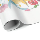 Petal Perfection Wassercolor Geschenkpapier (Rolleneckpunkt)