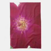 Petal Perfektion: Scheckte Rose Petal Muster Art Geschirrtuch (Vertikal)