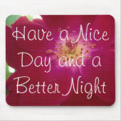 Petal Perfektion: Scheckte Rose Petal Muster Art Mousepad (Vorne)