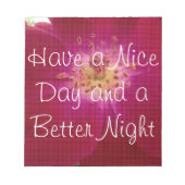 Petal Perfektion: Scheckte Rose Petal Muster Art Notizblock (Vorderseite)