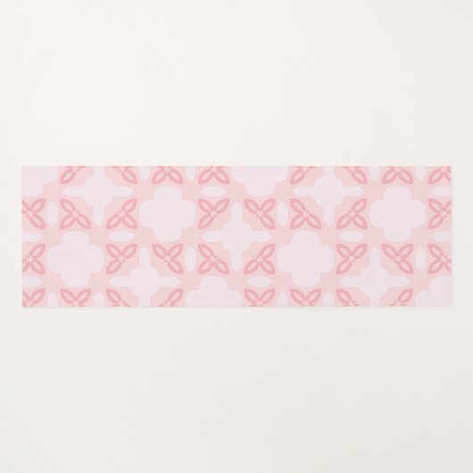 Petal Pink Elegance Yogamatte (Rückseite (Horizontal))