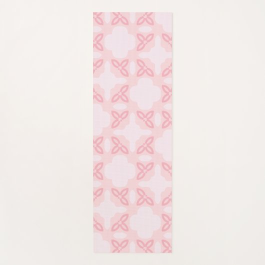 Petal Pink Elegance Yogamatte (Vorderseite)