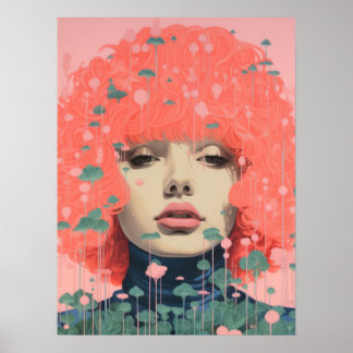 Petal Pink Harmony Poster