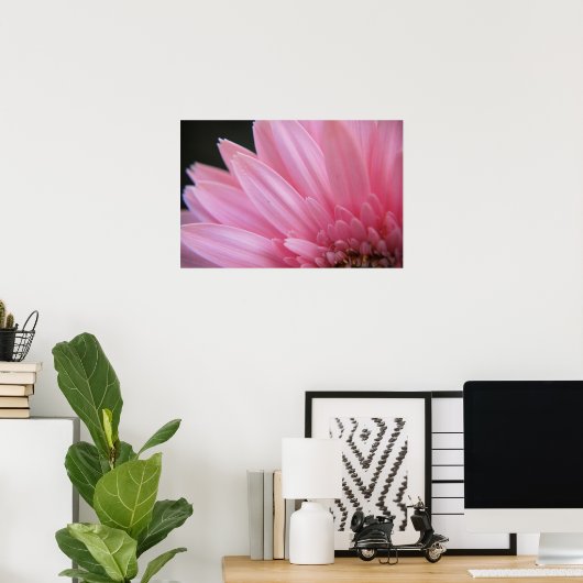 Petal Pink Poster (Heimbüro)