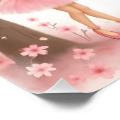 Petal Pirouettes Print Poster (Ecke)