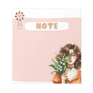 Petal & Polka: Sammlung von Whimsical Muse Notes Notizblock