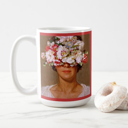 "Petal Pride" Margaret - Art & Floral Society Kaffeetasse (Mit Donut)