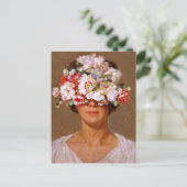 "Petal Pride" Margaret - Art & Floral Society Postkarte (Stehend Vorderseite)