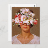 "Petal Pride" Margaret - Art & Floral Society Postkarte (Vorne/Hinten)