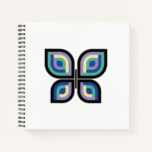 Petal Prism Butterfly Notizblock