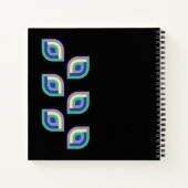 Petal Prism (Zweig) Notizblock (Rückseite)