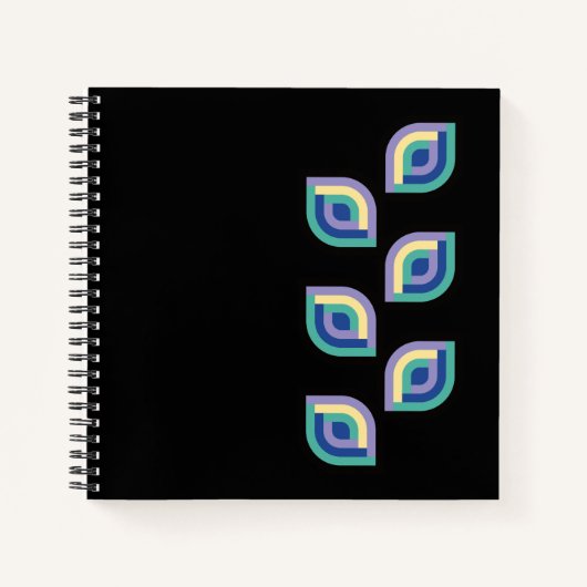 Petal Prism (Zweig) Notizblock (Vorderseite)