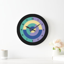 Petal-Prisma (Kreisform) Große Wanduhr