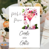 Petal Prosecco Brautparty Gift Place Poster