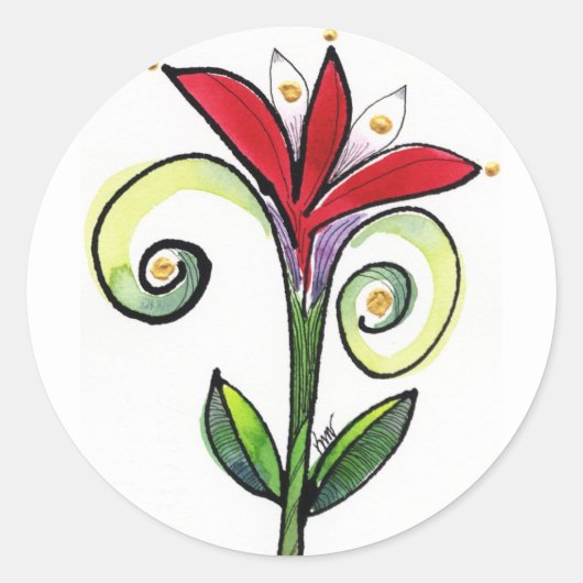 Petal Pusher Sticker (Vorderseite)