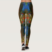 "Petal Serenity" - Frauen im Wasser Leggings (Rückseite)