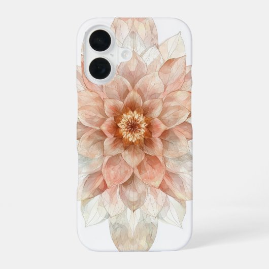 Petal Star Harmony iPhone 16 Hülle (Rückseite)