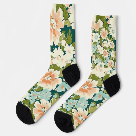 Petal Steps Socks Socken (Linkes Detail)