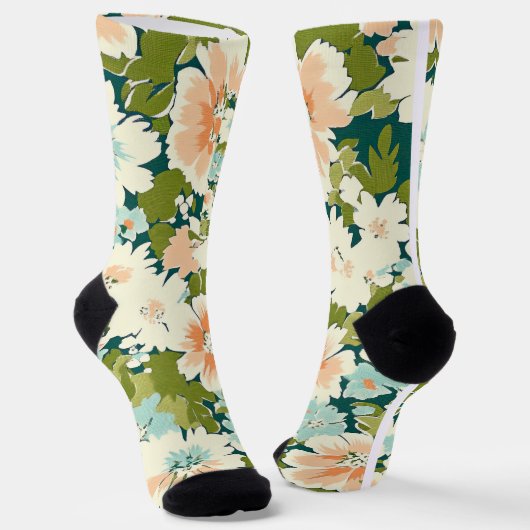 Petal Steps Socks Socken (Gewinkelt)