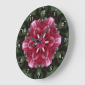 Petal Symphony Große Wanduhr (Winkel)