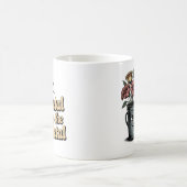 Petal to the Metal | Chaotic Love Humor with Pun Kaffeetasse (Mittel)