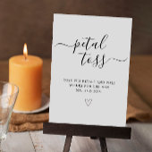 Petal Toss Signature Vorlage Minimalistische Petal