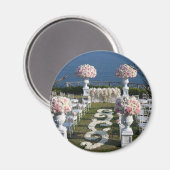 Petal-Wedding-Aisle-Runners-20 Magnet (Vorderseite/Rückseite)