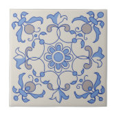 Petal Whimsy Fliese (Vorderseite)