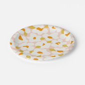 Petal Whimsy Pappteller (Schrägansicht)