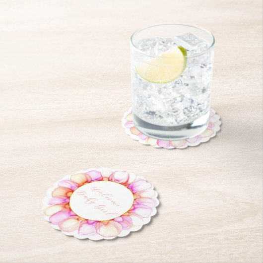 Petal Wreath Untersetzer (Vor Ort)