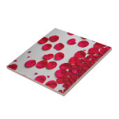 Petalen der modernen Rose Fliese (Seite)