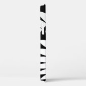 Petalen der schwarzen und weißen Blume Case-Mate iPhone Hülle (Rückseite / Rechts)