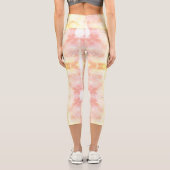 Petalen im Sumpf Capri Leggings (Rückseite)